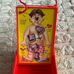 Fun Operation Game for Kids - Red